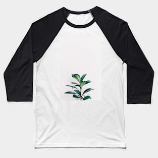 aesthetic phone case white plants green minimalist Baseball T-Shirt